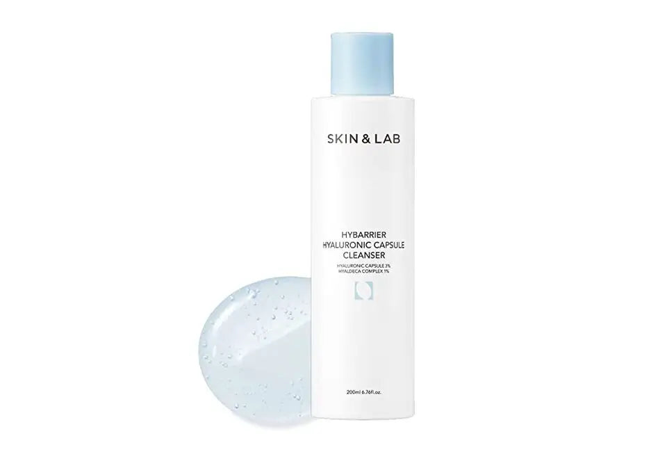 Sữa Rửa Mặt Sạch Da Và Cấp Ẩm Skin&Lab Hybarrier Hyaluronic Capsule Cleanser 200ml