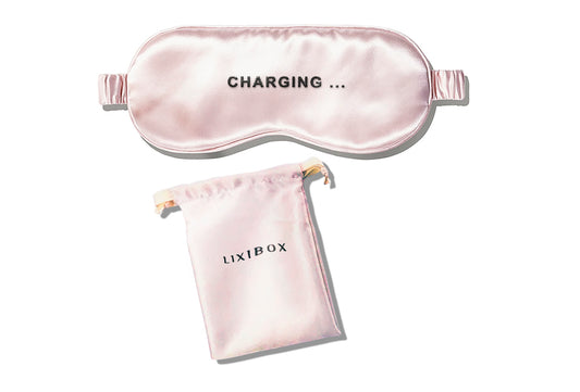 Bịt Mắt Ngủ Bằng Lụa Cao Cấp Lixibox Premium Silk Sleep Mask - Rosy Pink