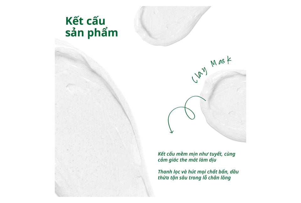 Mặt Nạ Đất Sét Loại Bỏ Dầu Nhờn Làm Sạch Sâu Giảm Mụn - The Auragins Sulcharia Deep Pore Clarifying Clay Mask