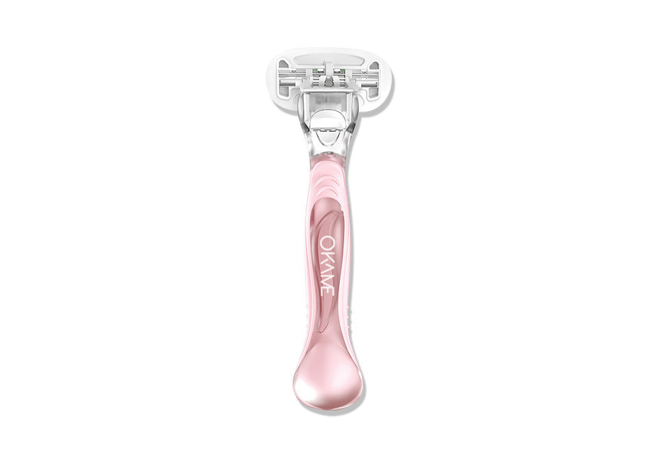 Dao Cạo Chuyên Dụng 5 Lưỡi Kèm 1 Đầu Thay Okame Comfort Clean 5 Blades Razor