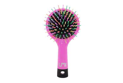 Lược Gỡ Rối Cầu Vồng Kèm Gương Umi Rainbow Hairbrush With Mirror