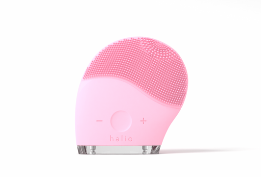 Máy Rửa Mặt Halio Facial Cleansing & Massaging Device - Baby Pink