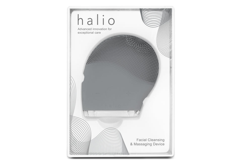 Máy Rửa Mặt Halio Facial Cleansing & Massaging Device - Grey Smoke Limited Edition