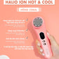 Máy Massage Đẩy Tinh Chất Nâng Cơ Mặt Nóng Lạnh Halio Ion Hot & Cool Beauty Device- Coral Limited Edition