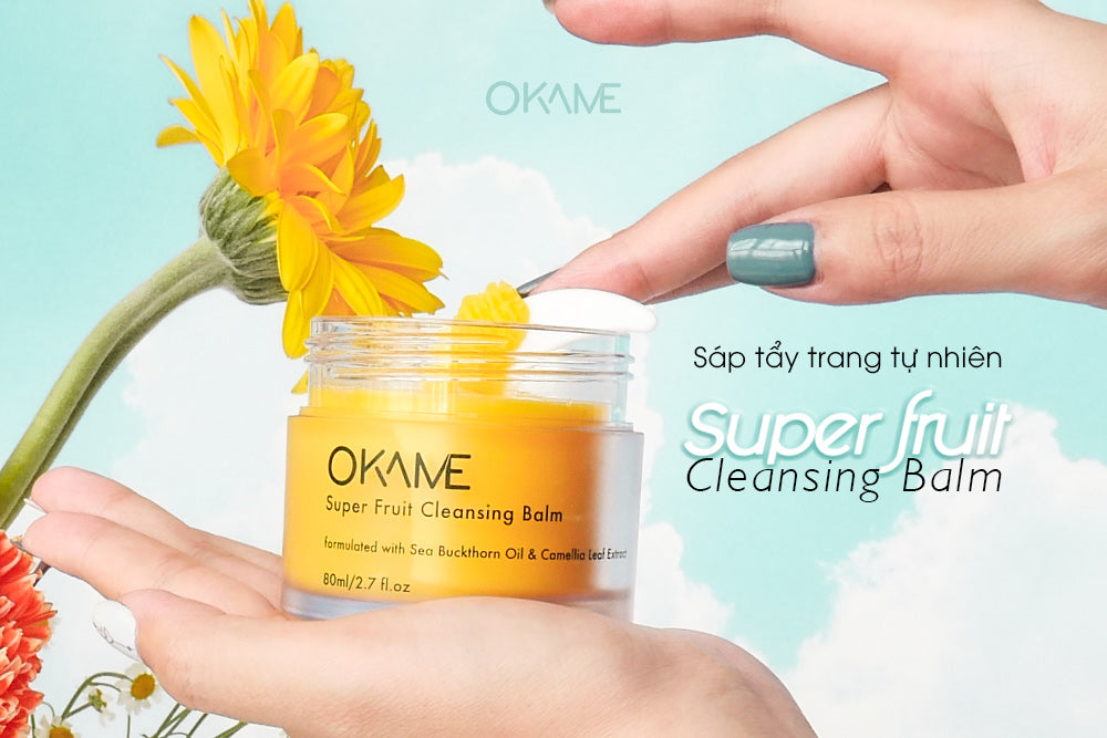 Sáp Tẩy Trang Dễ Nhũ Hoá, Làm Sạch Sâu Okame Super Fruit Cleansing Balm - 80ml