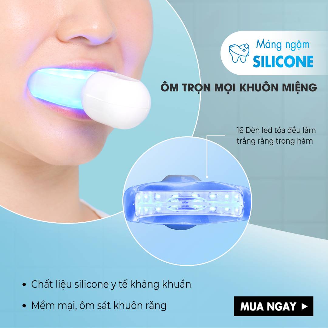 Máy Tẩy Trắng Răng Halio Blue Light Professional Teeth Whitening Enhancer