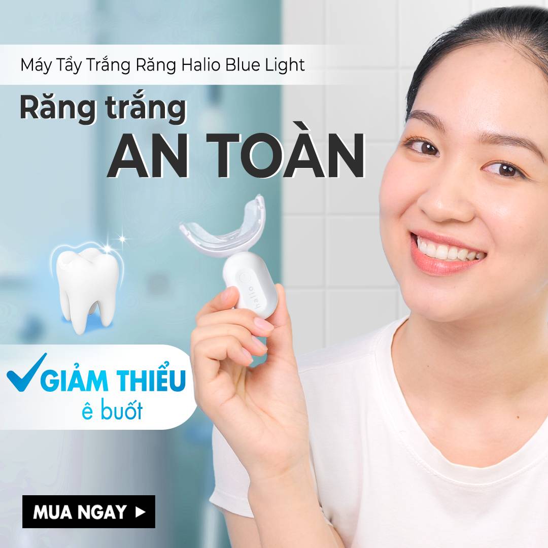 Máy Tẩy Trắng Răng Halio Blue Light Professional Teeth Whitening Enhancer